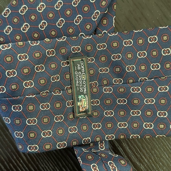 Vintage Paolo GUCCI Silk Tie - Picture 8 of 10